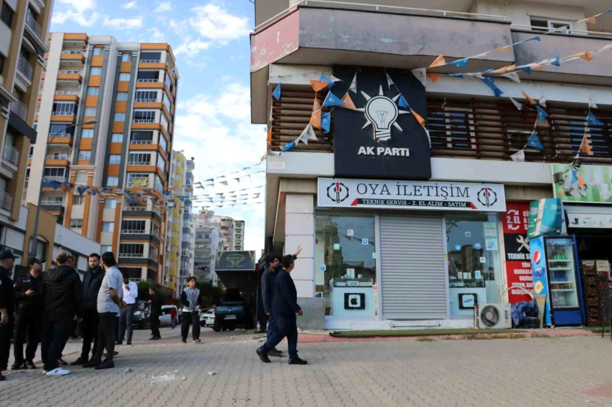 Adana AK Parti İlçe Başkanlığına Pompalı Tüfekle Saldırı Düzenleyen Şüpheli Yakalandı