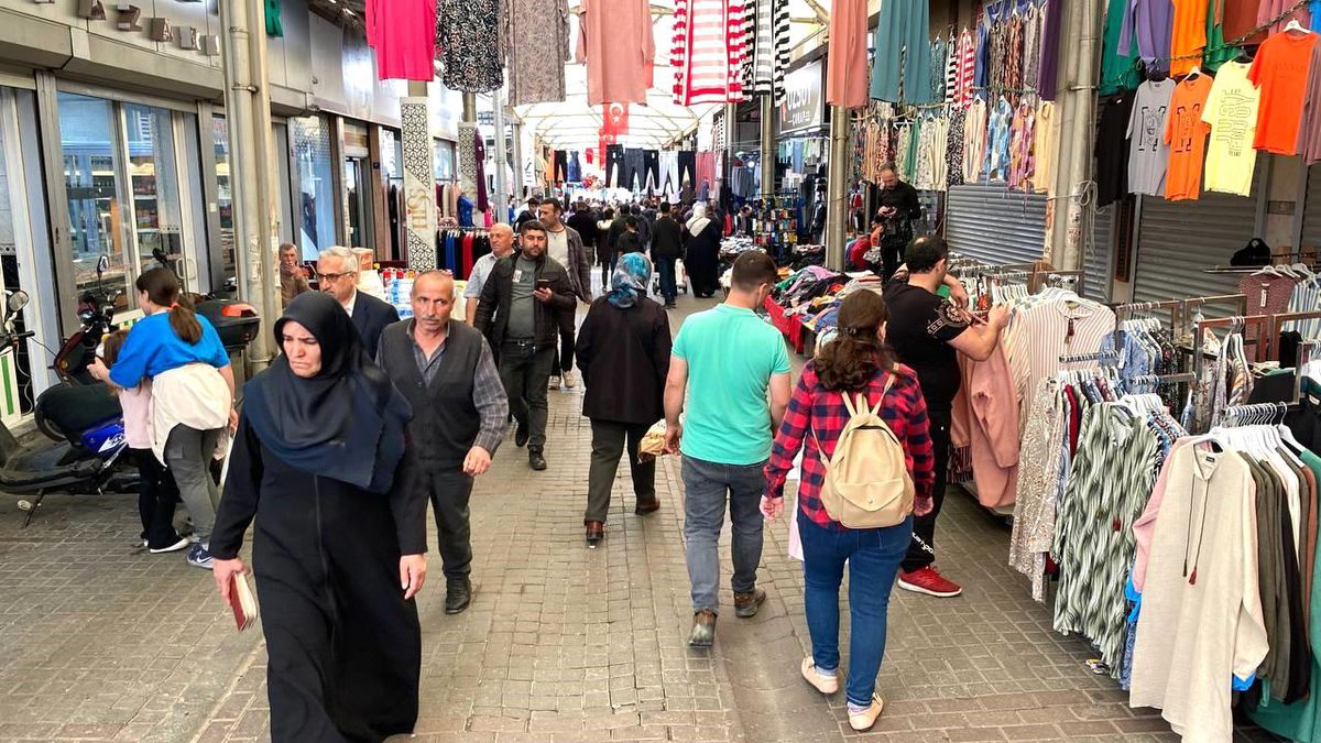 Aydında Bayram Alışverişi Yoğunluğu