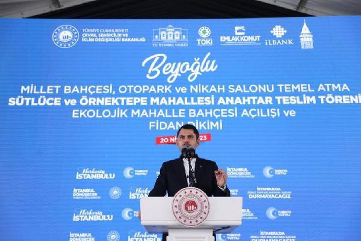 Bakan Kurum Beyoğlu\'da Seçim Çalışmaları Yürüttü