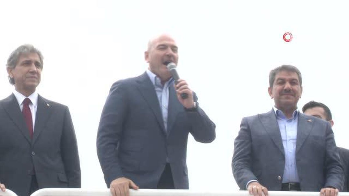 Bakan Soylu, HDP standına tepki gösterdi