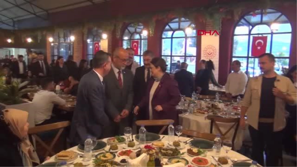 Bakan Yanık, Osmaniye\'de şehit aileleri ve gazilerle iftar programında buluştu