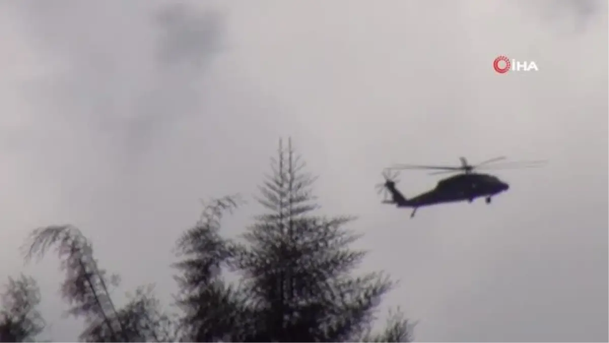 Muğla\'da Bayram Tatili Öncesi Jandarmadan Helikopterli Trafik Denetimi