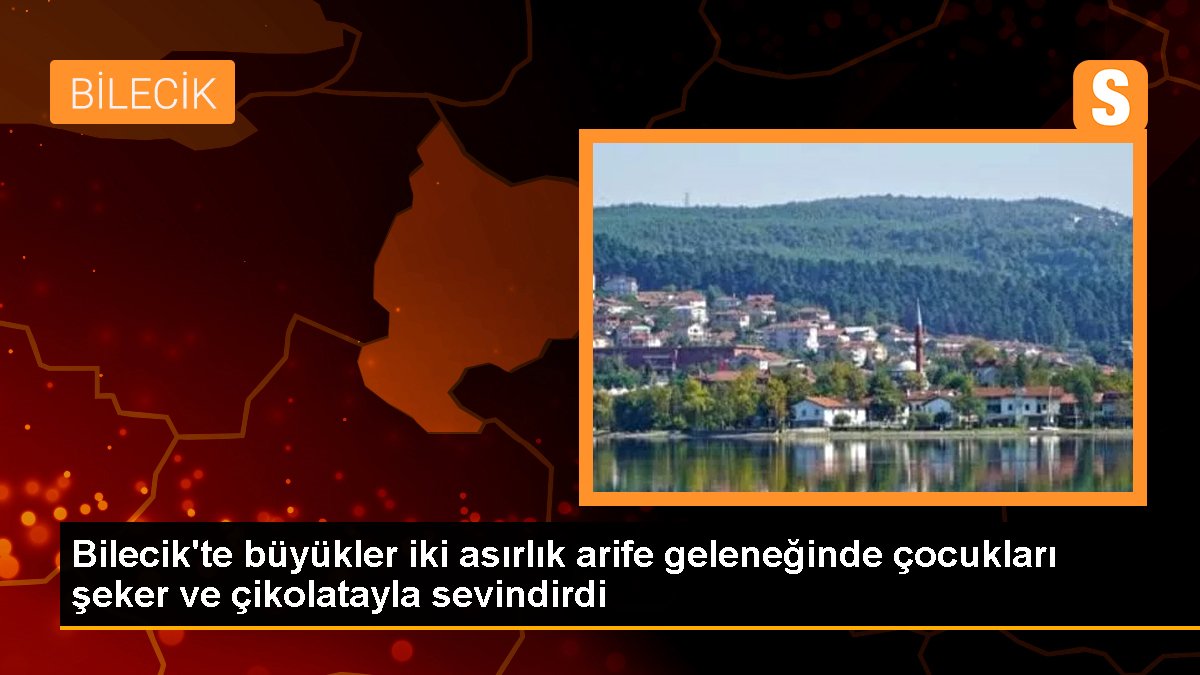 Yenipazar\'da arife günü çocuklara şeker dağıtma geleneği devam ediyor