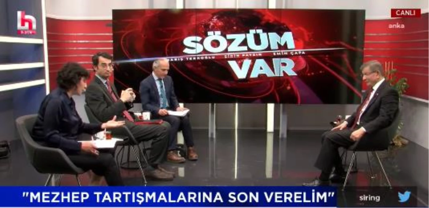 Davutoğlu: "Bahçeli, 15 Mayıs Sabahı Cumhur İttifakı Seçimi Kaybettiğinde Erdoğan ile Ak Parti ile İlişkiyi Bitirecek"