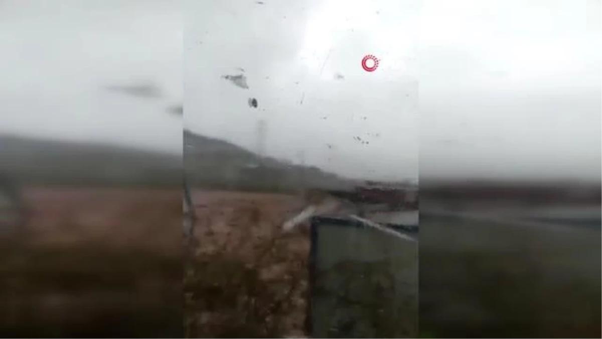 Kahramanmaraş\'ta Deprem Bölgesini Fırtına Vurdu: 1 Ölü 48 Yaralı