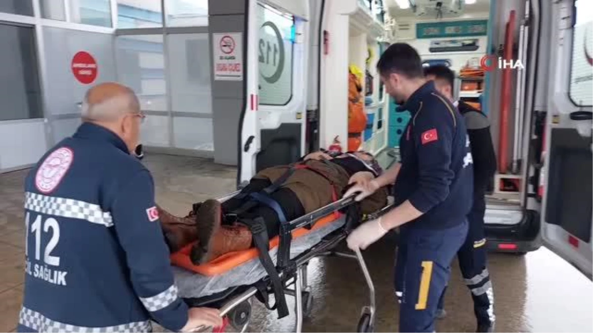 Samsun\'da Hasta Ziyaretinden Dönen Yaya Otomobil Tarafından Çarptı
