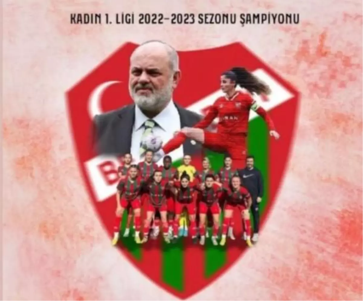 Kadın Futbolu 1. Ligin Şampiyonu Beylerbeyi Oldu
