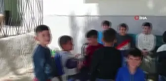 Köy okulu öğrencilerine ücretsiz bayram tıraşı