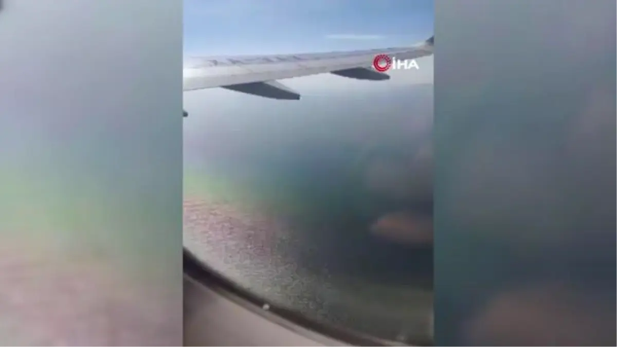 Meksika'da motoru alev alan yolcu uçağı acil iniş yaptı