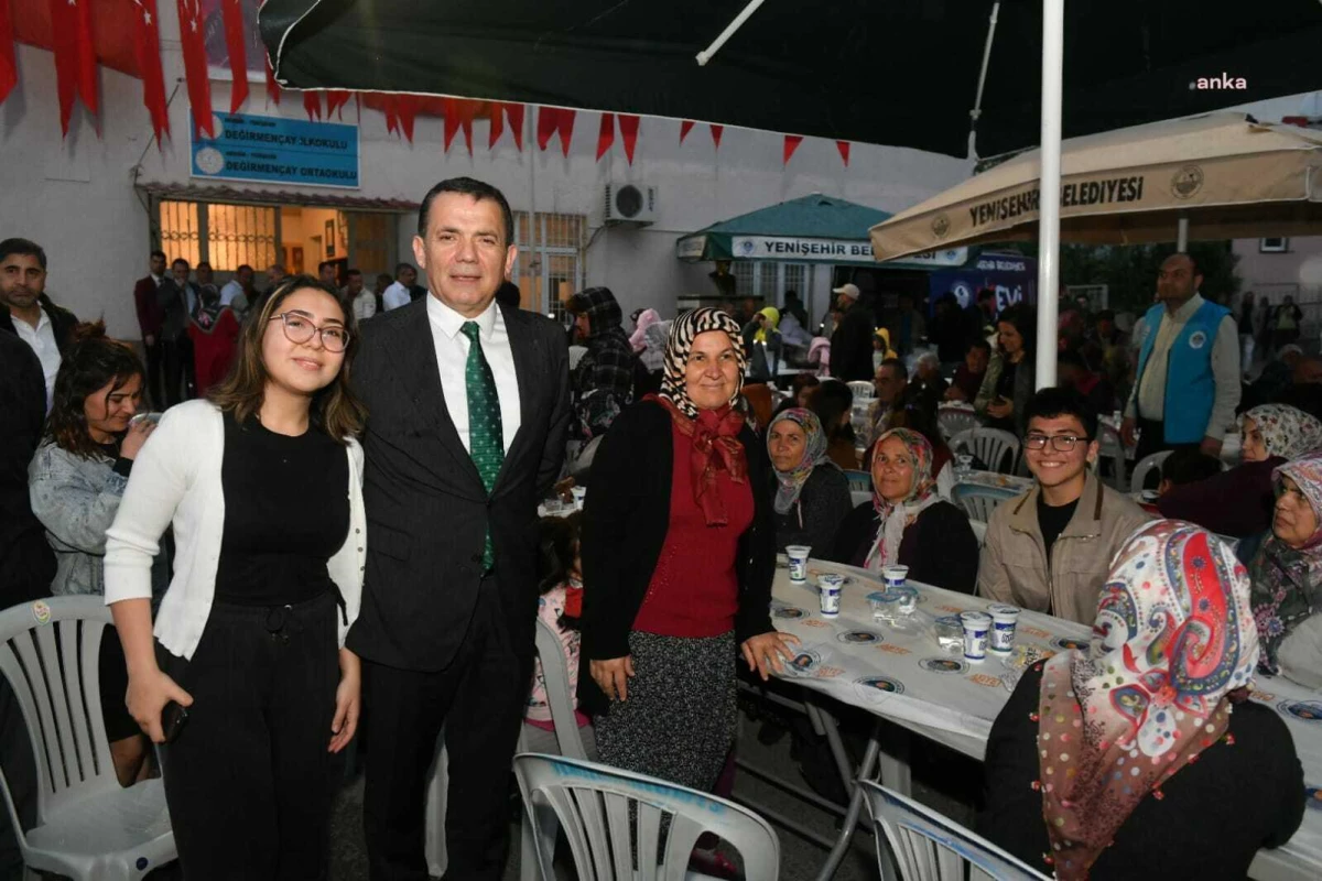 Mersin Yenişehir Belediye Başkanı Özyiğit, Değirmençay\'da İftara Katıldı