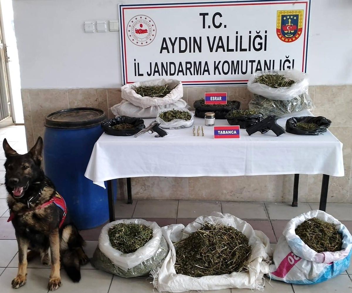 Nazilli\'de Uyuşturucu Operasyonu: 4 Şüpheli Adreste Ele Geçirildi