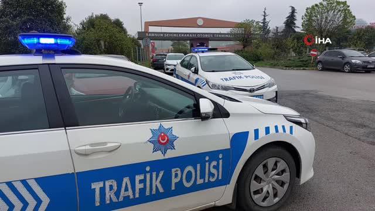 Samsun\'da Bayramda Yolculuk Yapanlara Emniyet Kemeri Uyarısı