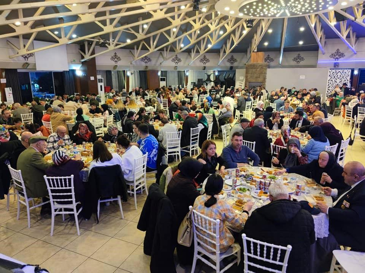 Ünye\'de şehit aileleri ve gaziler iftar programında bir araya geldi