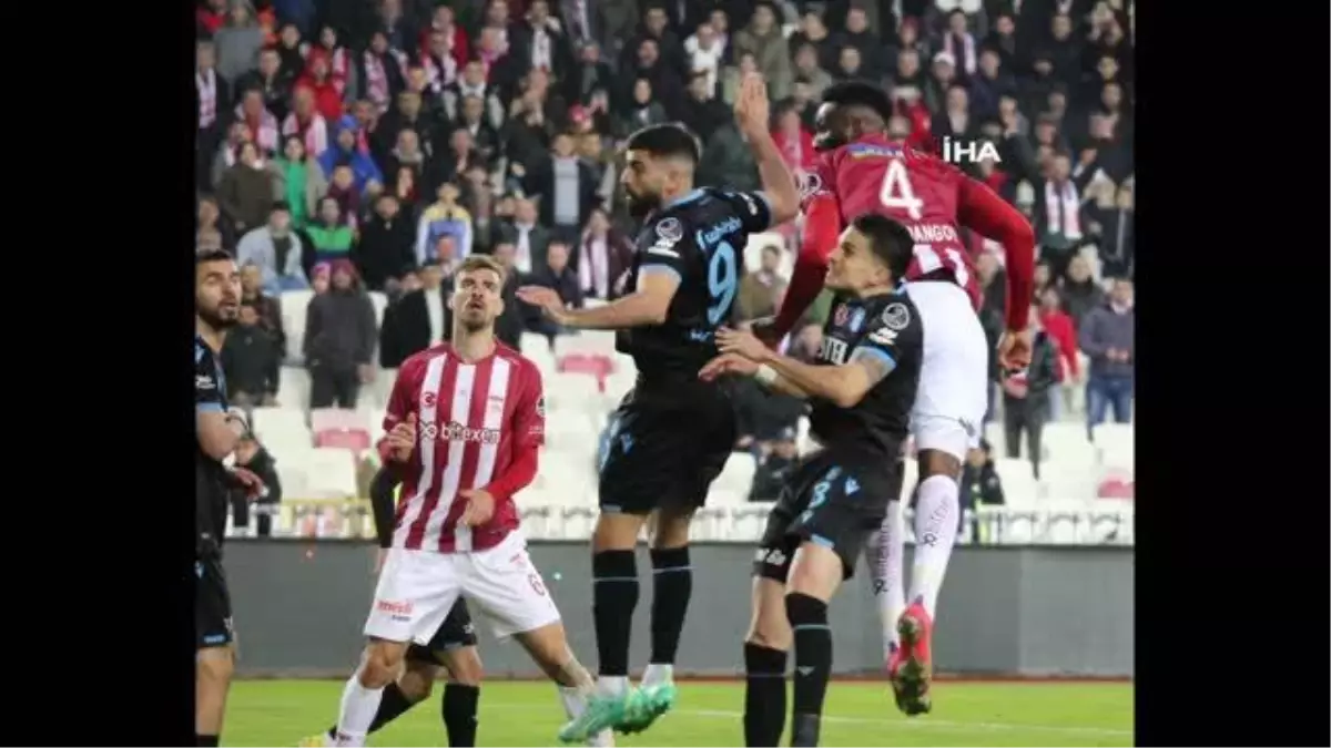 DG Sivasspor 4 - Trabzonspor 1: Spor Toto Süper Lig Maç Sonucu