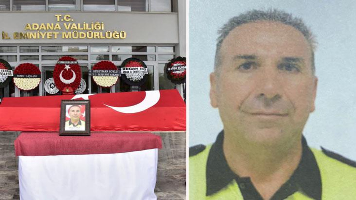 Trafik kazası için olay yerine gelen polis memuru, iki otomobilin çarpışması sonrası şehit oldu