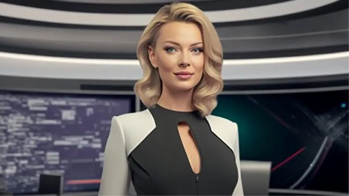 Yapay zeka Türkiye\'de haber spikeri oldu! Kapanışta söyledikleri dikkat çekti