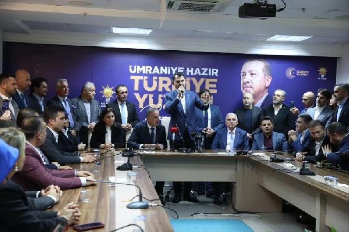 Bakan Kurum: Bu seçim Türkiye yüzyılı adına atılacak önemli bir adımdır