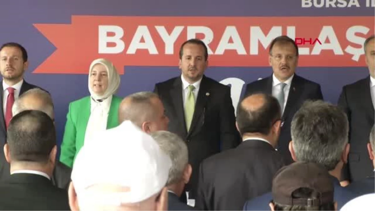 Sanayi Bakanı Varank ve AK Parti Genel Başkan Yardımcısı Ala Bursa\'da Bayramlaştı