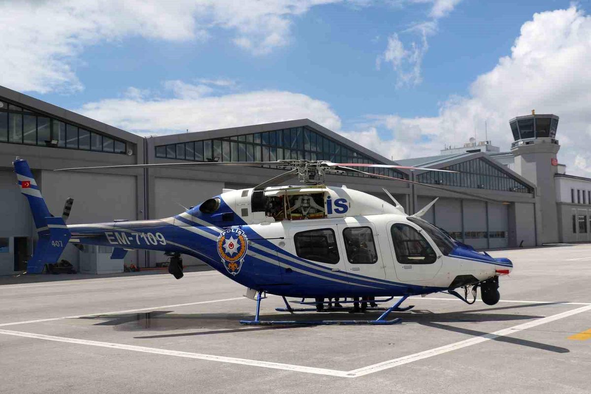 Ankara\'da Ramazan Bayramı Trafik Denetimleri Helikopter İle Gerçekleştirildi
