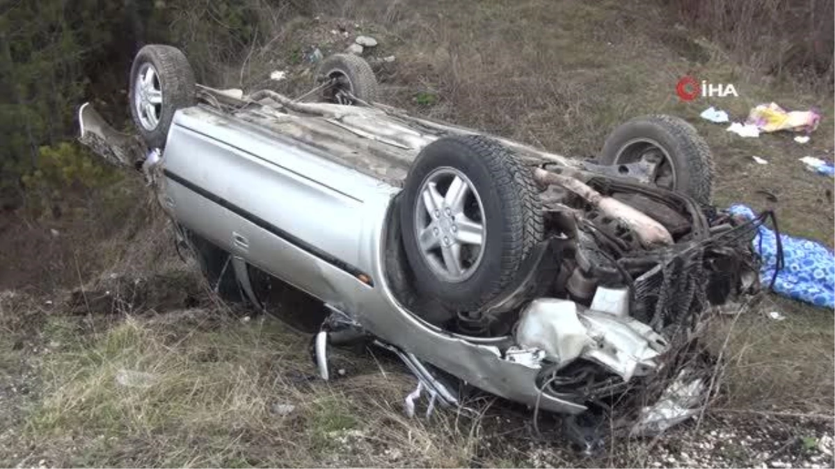 Kastamonu\'da Bayram Ziyareti Yapan Ailenin Otomobili Takla Attı: 1 Ölü, 4 Yaralı