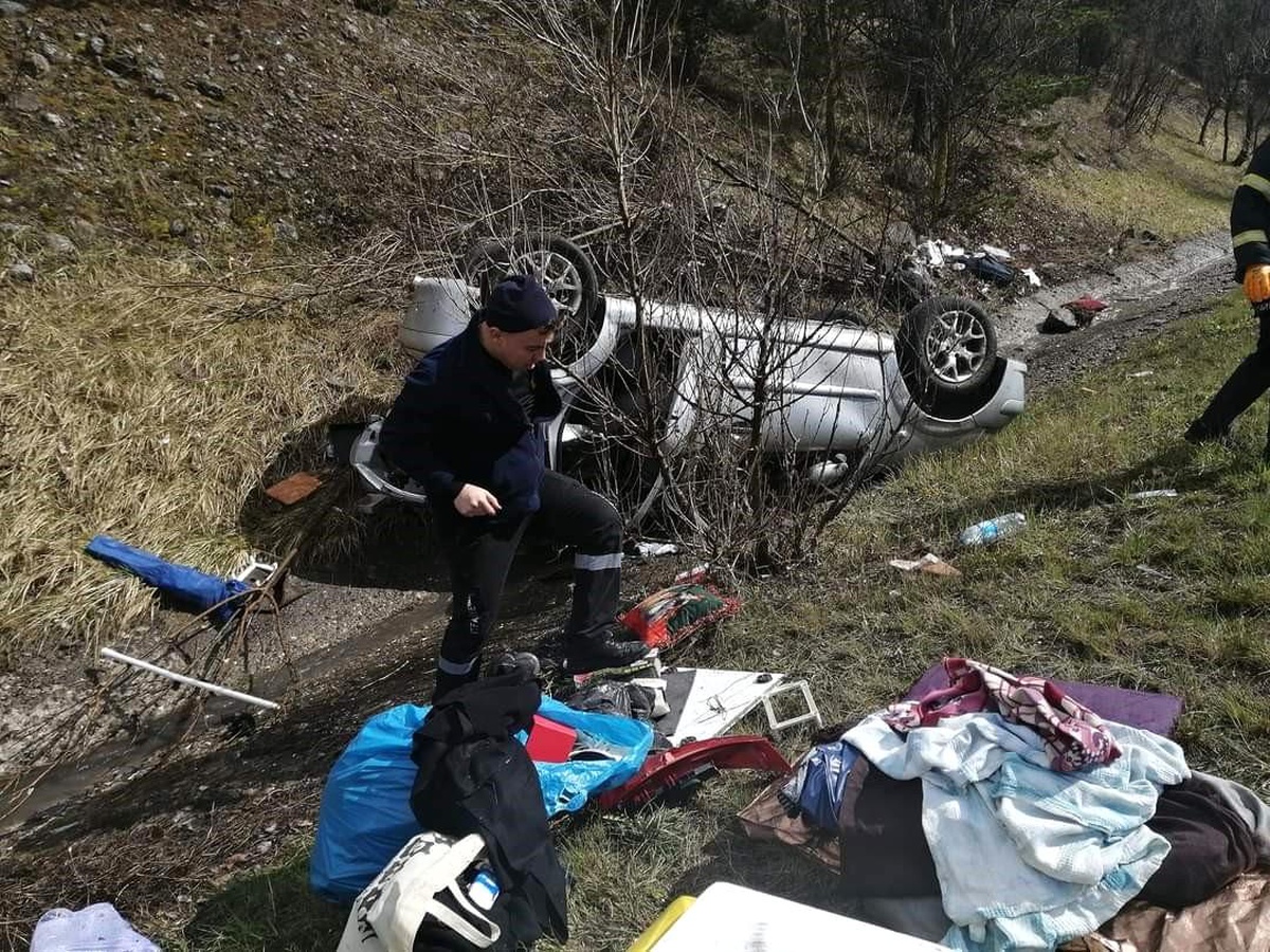 Bolu TEM Otoyolunda Otomobil Takla Attı: 1 Yaralı
