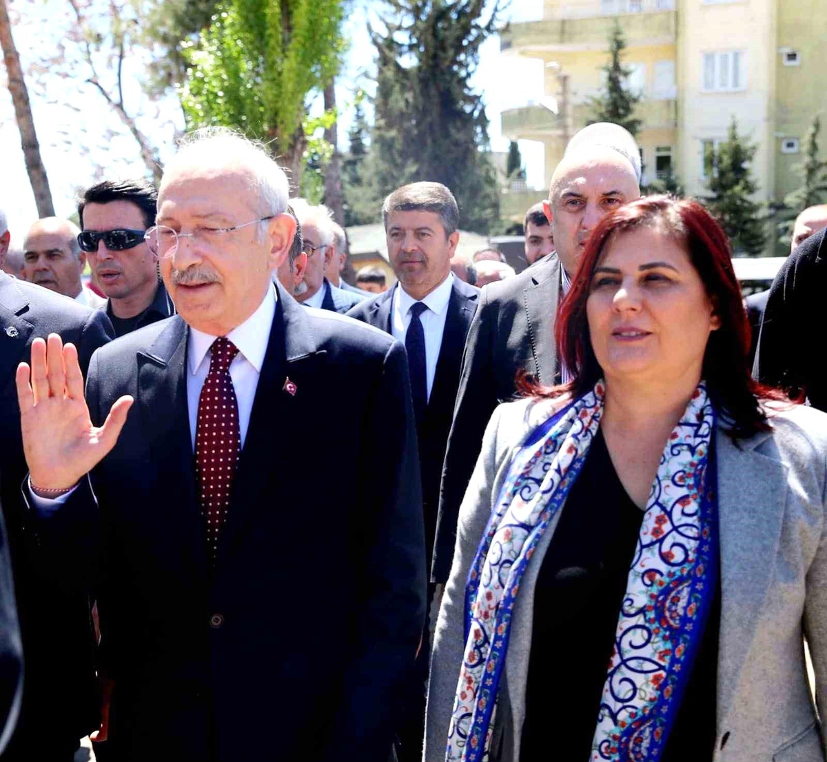 Aydın Büyükşehir Belediye Başkanı Özlem Çerçioğlu Adıyaman\'daki Depremzedelerle Bayramlaştı