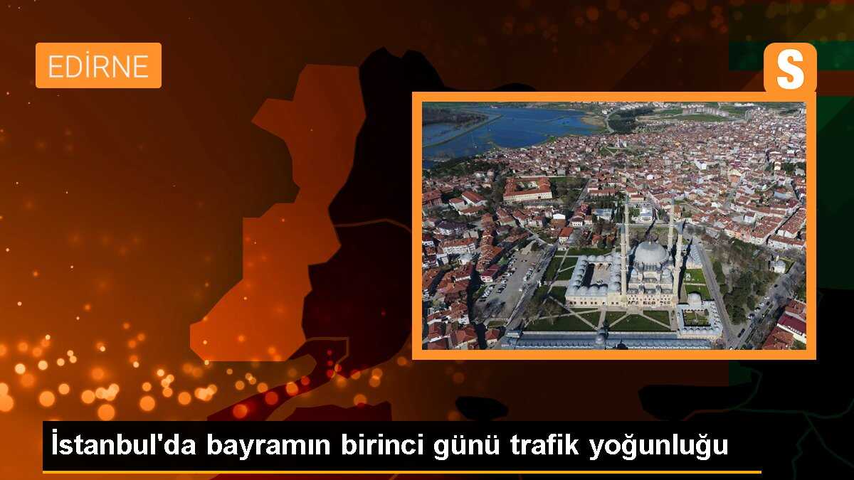 İstanbul\'da Ramazan Bayramı trafiği yoğun