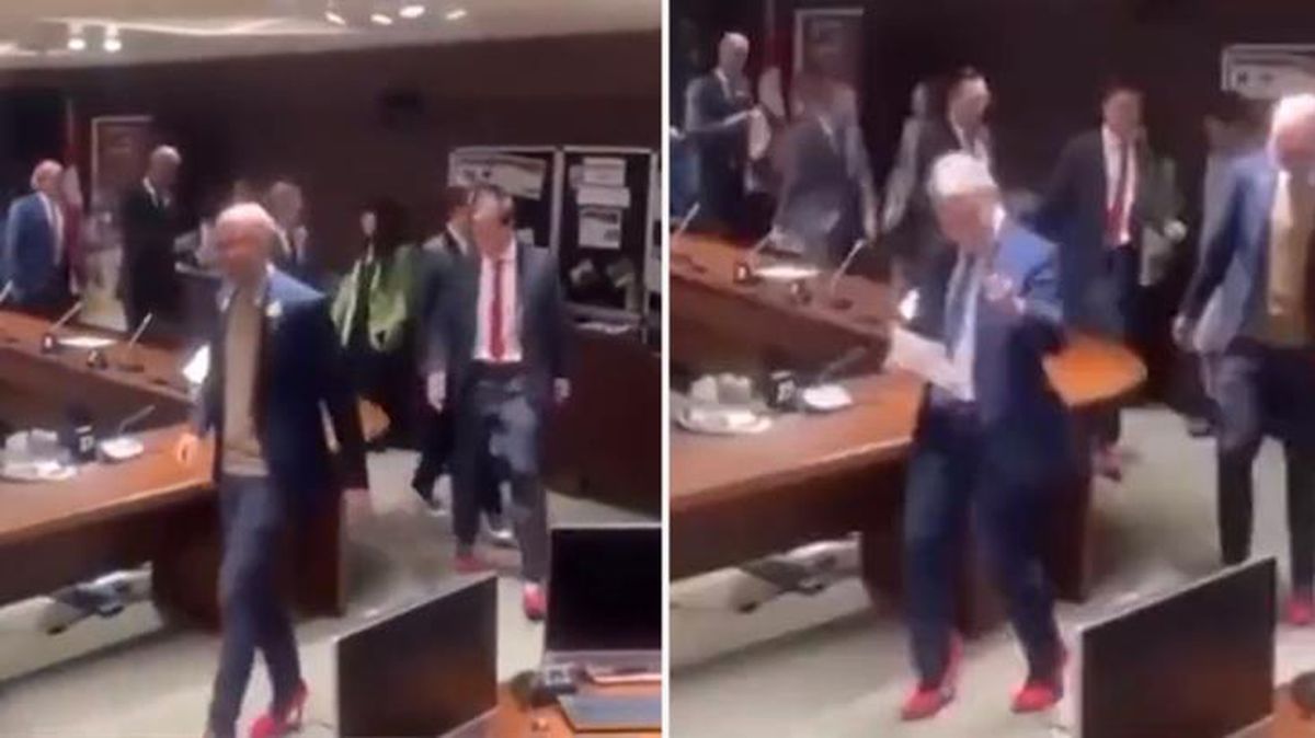 Kanada'da erkek milletvekillerinden kadına yönelik şiddete karşı dikkat çeken protesto! Pembe topuklu ayakkabı giyip yürüdüler