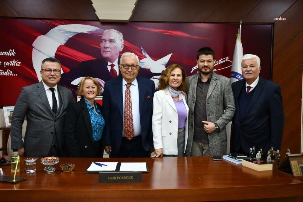 Kdz. Ereğli Belediye Başkanı Halil Posbıyık, personel ve STK temsilcileriyle bayramlaştı