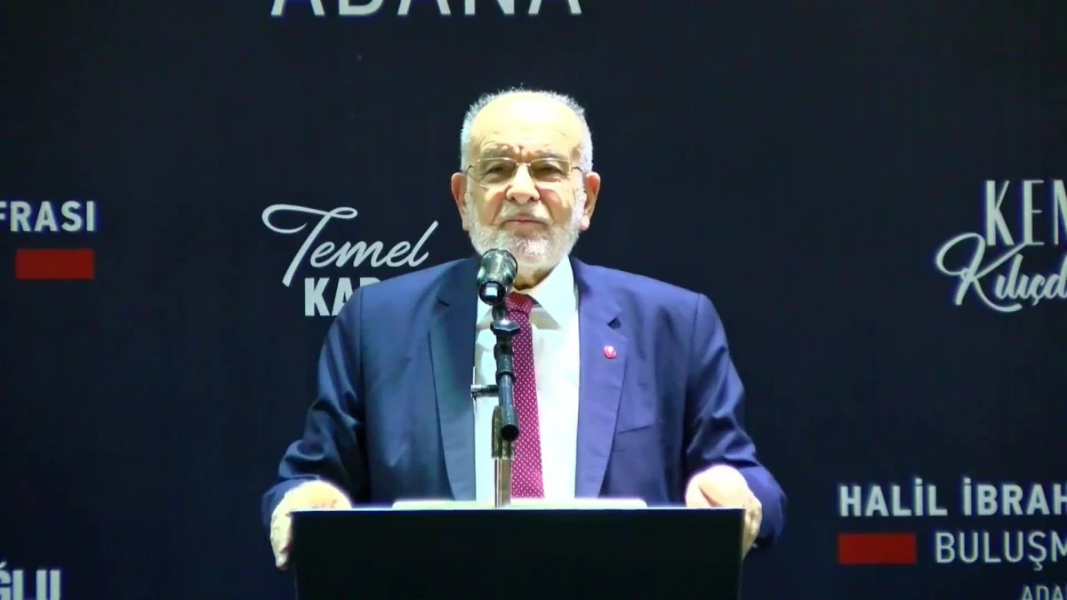 Temel Karamollaoğlu: Bu Felaket Döneminde Tarihi Bir Seçime de Gidiyoruz.