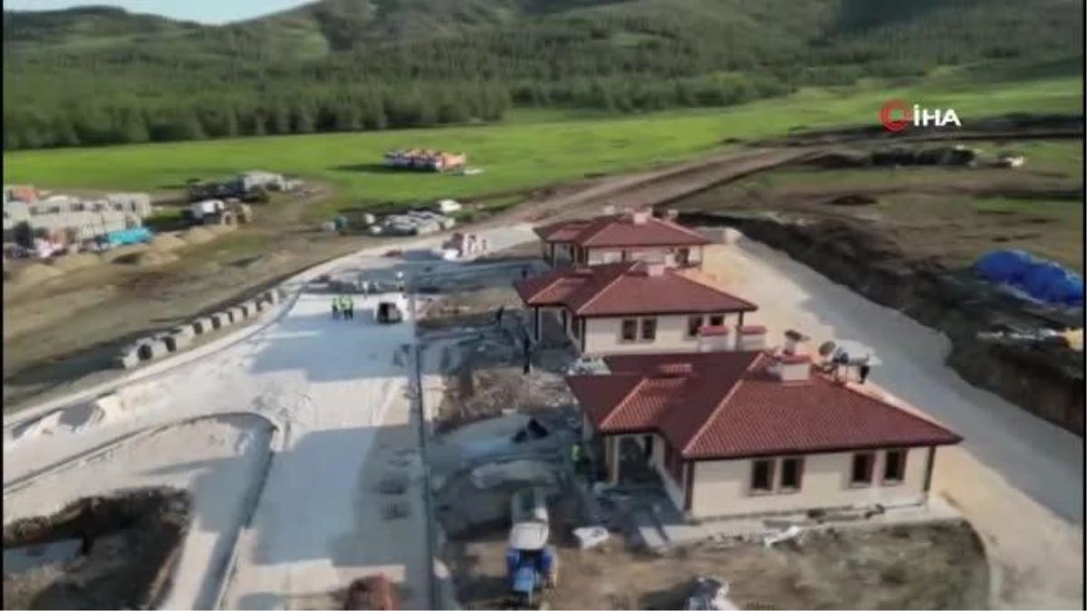Yapımı Tamamlanan Köy Evleri Depremzedelere Teslim Edilecek