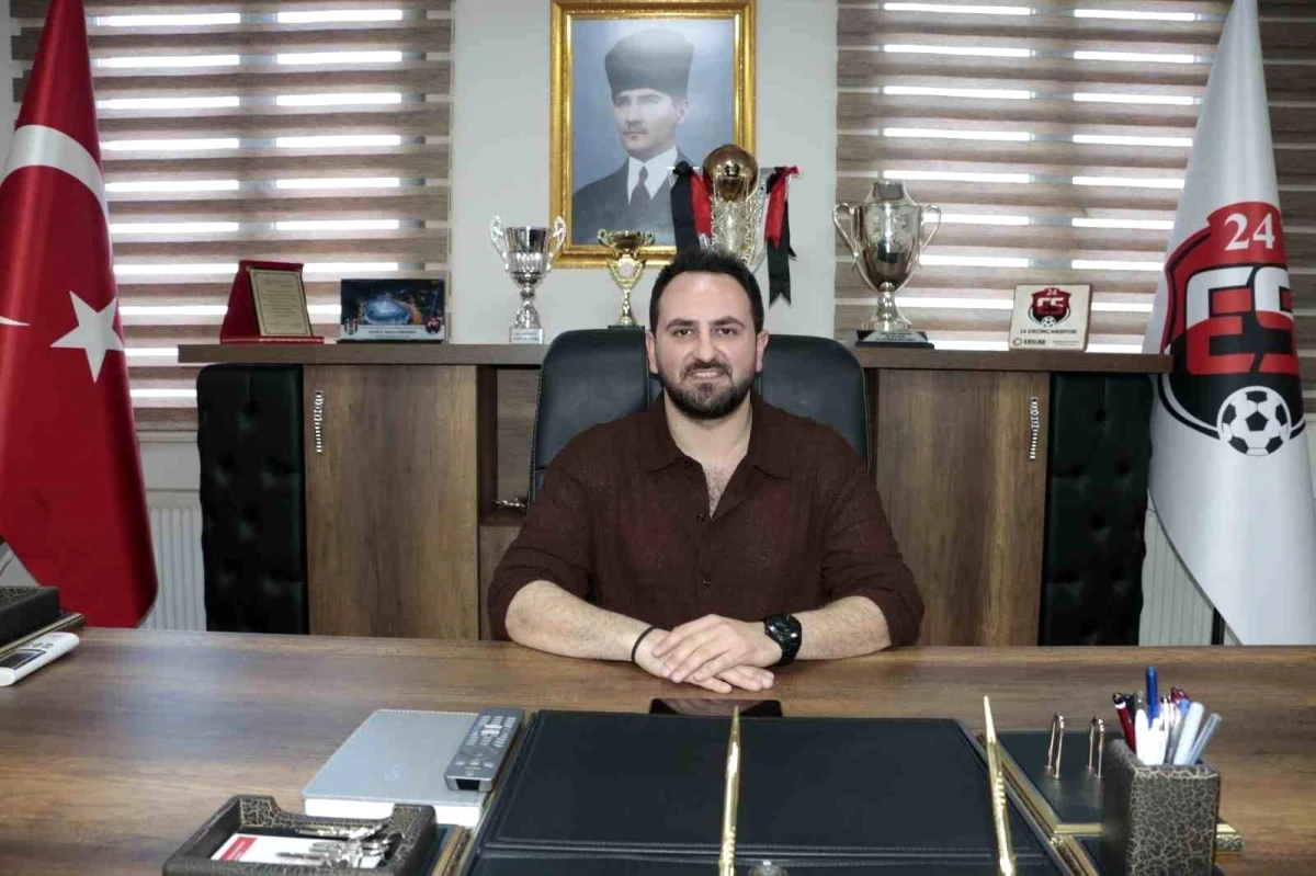 24Erzincanspor Kulüp Başkanı Hüseyin Akpınar Çorumspor maçına taraftarları davet etti