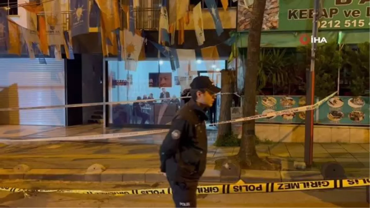 AK Parti Bahçelievler seçim bürosuna silahlı saldırı girişimi