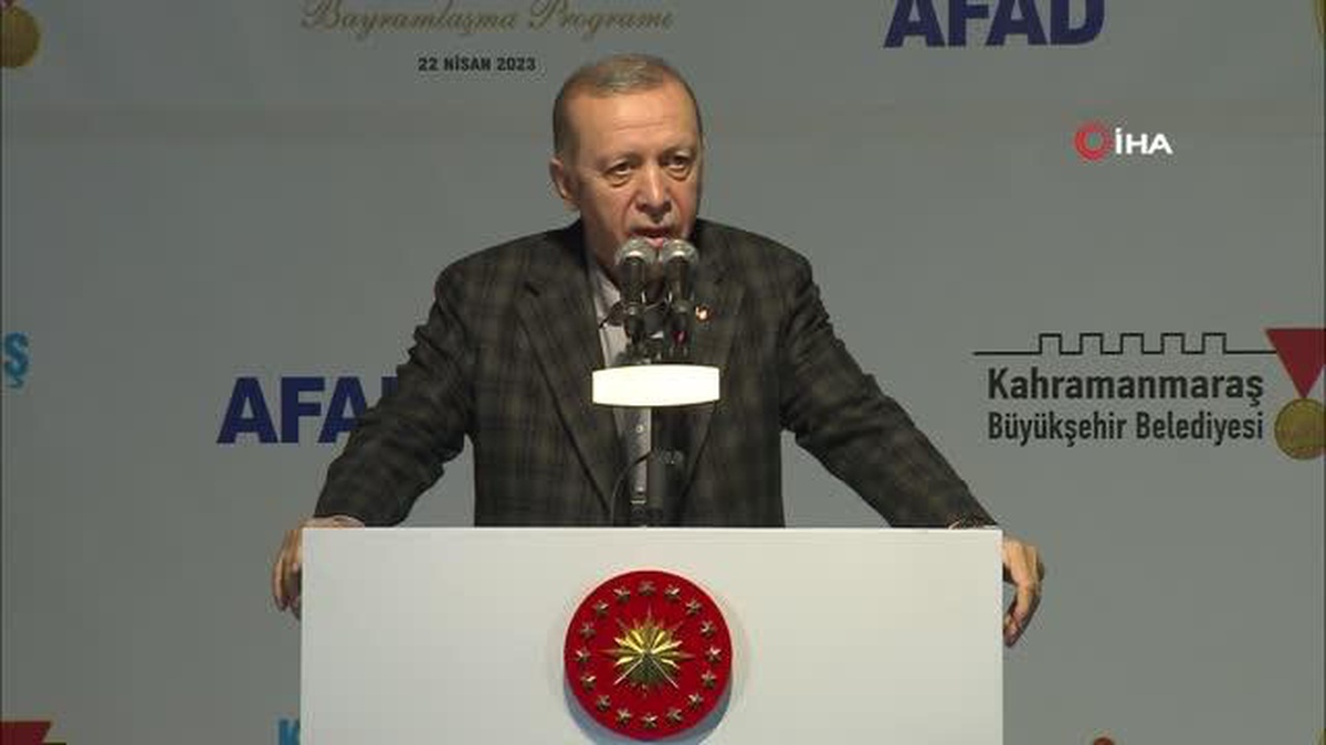 Cumhurbaşkanı Erdoğan: "Depremin 75\'inci gününde 105 binin üzerinde kalıcı konutun yapım sürecine start verdik"