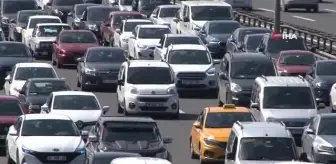 İstanbul'da Bayram Nedeniyle Trafik Yüzde 70 Çıktı