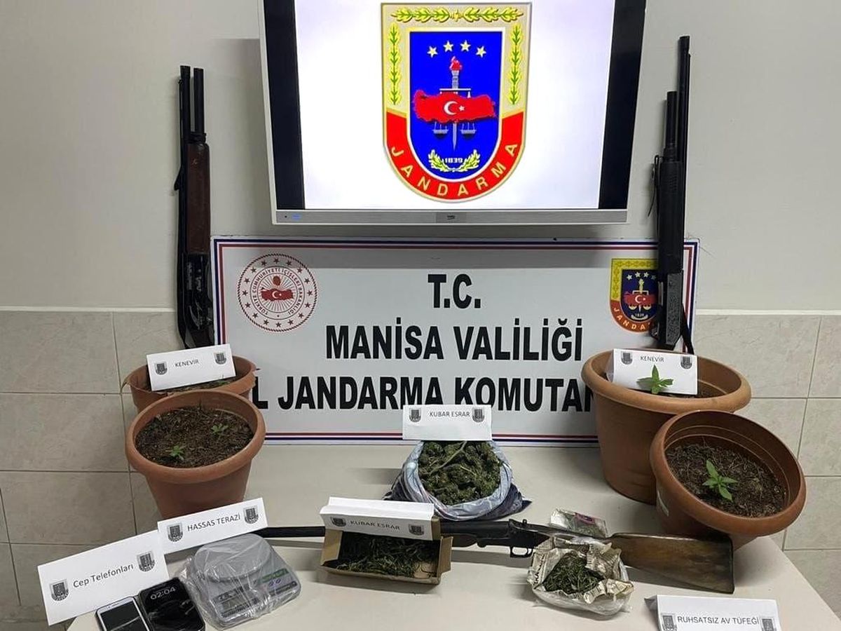 Manisa\'da Uyuşturucu Ticareti Yapanlara Operasyon