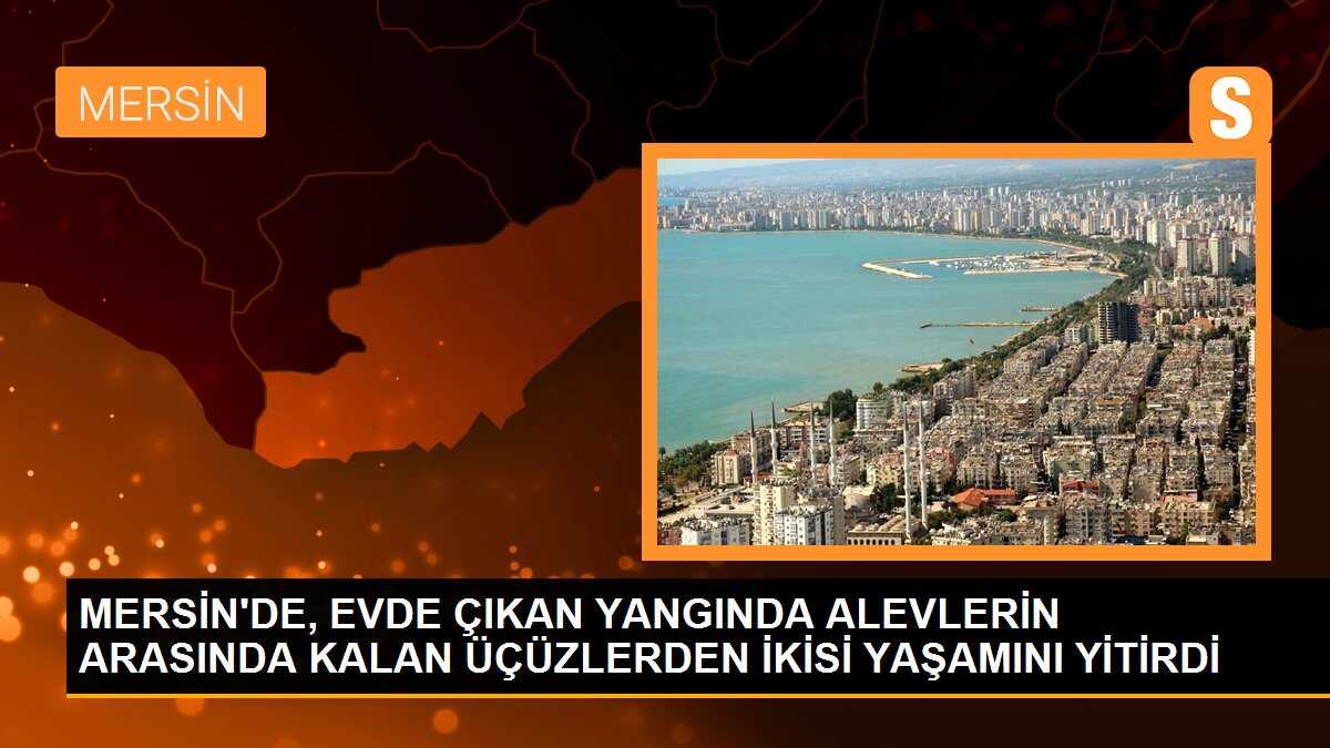 MERSİN\'de Yangında Üçüzlerden İkisi Hayatını Kaybetti