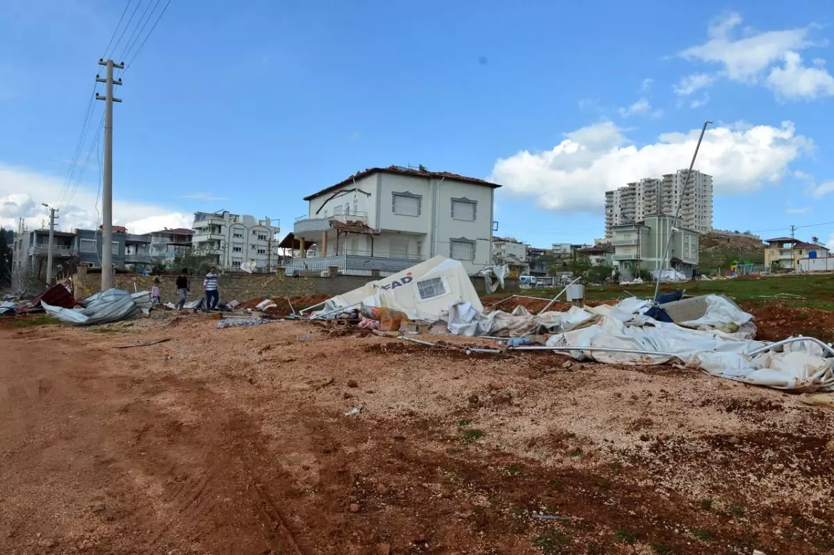 Kahramanmaraş\'ta Fırtına Felaketi: 1 Ölü, 50 Yaralı