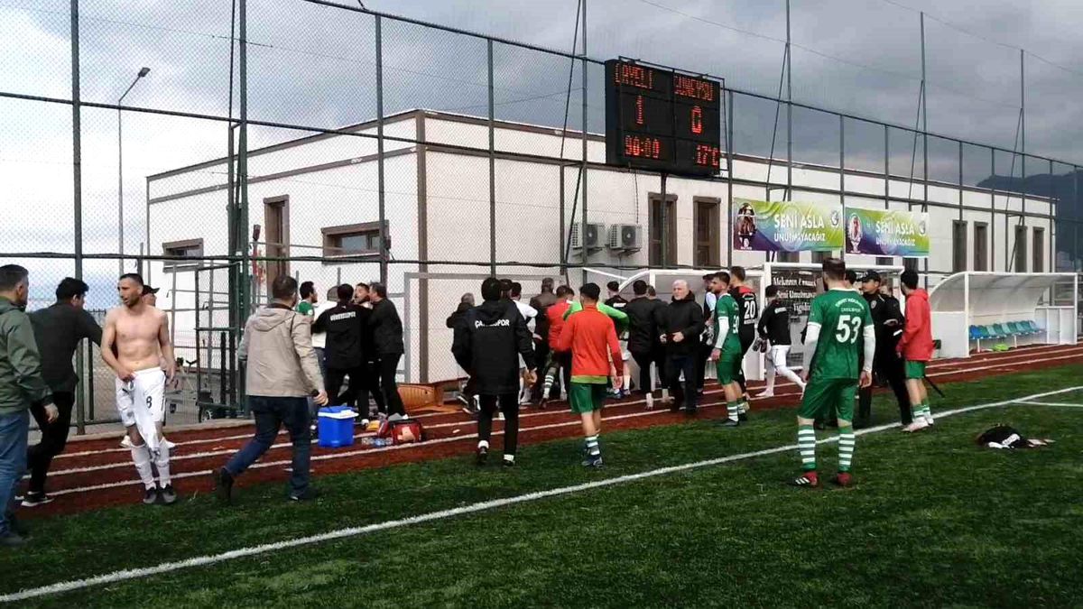 Güneysuspor ile Çayelispor Maçı Sonrası Gerginlik Yaşandı