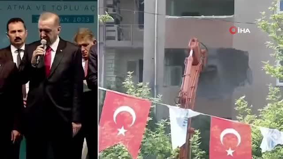 Tuzla\'da bulunan Penguen Sitesine ilk kazma Cumhurbaşkanı Erdoğan\'ın talimatıyla vuruldu