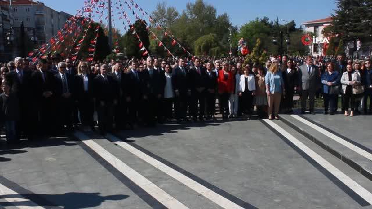 Kırklareli’nde 23 Nisan coşkusu yaşandı