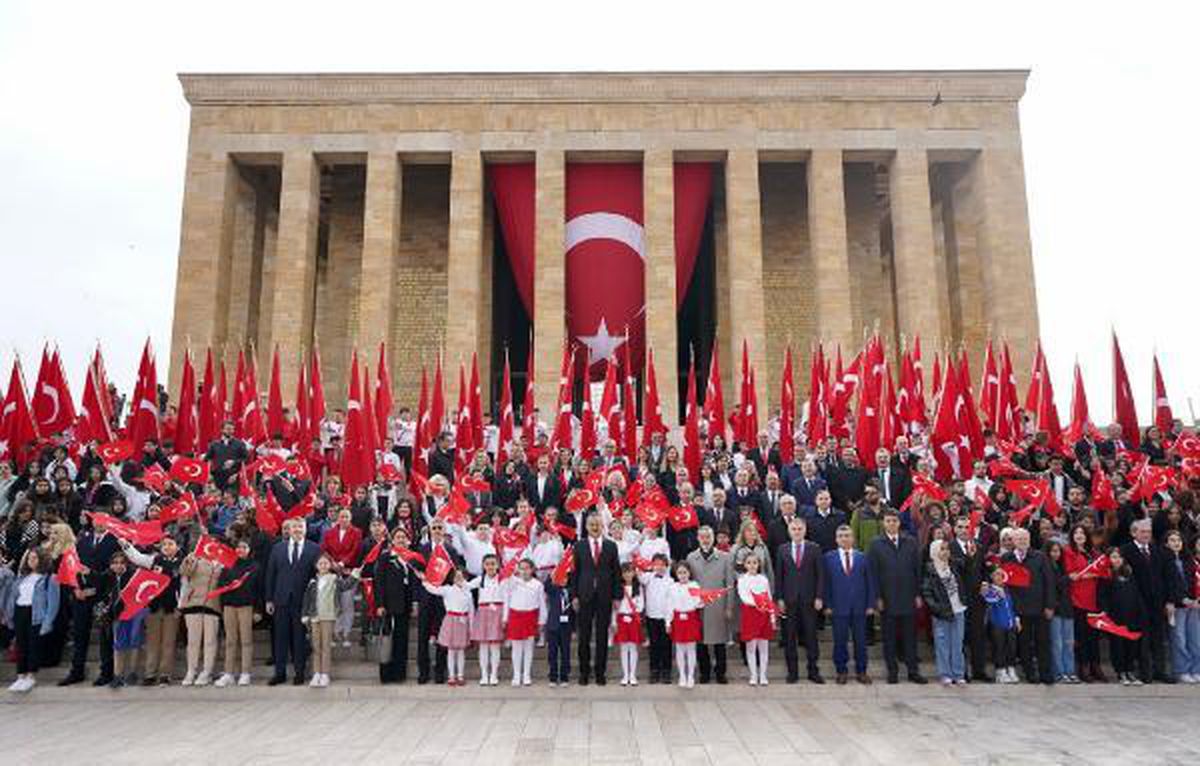 Ankara\'da 23 Nisan coşkusu
