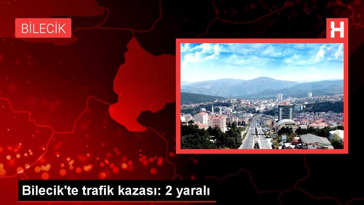 Bilecik'te Kamyonet Kaza Yaptı: 2 Yaralı