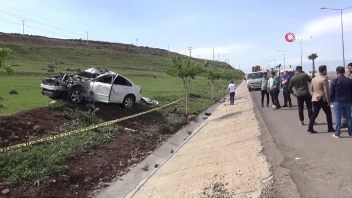 Cizre\'de trafik kazası: 2 ölü, 8 yaralı