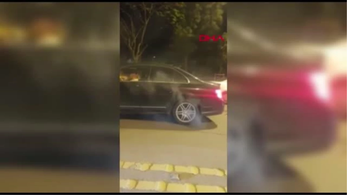 Kadıköy\'de Drift Yapan Sürücüye 20 Bin Lira Cezai İşlem Uygulandı