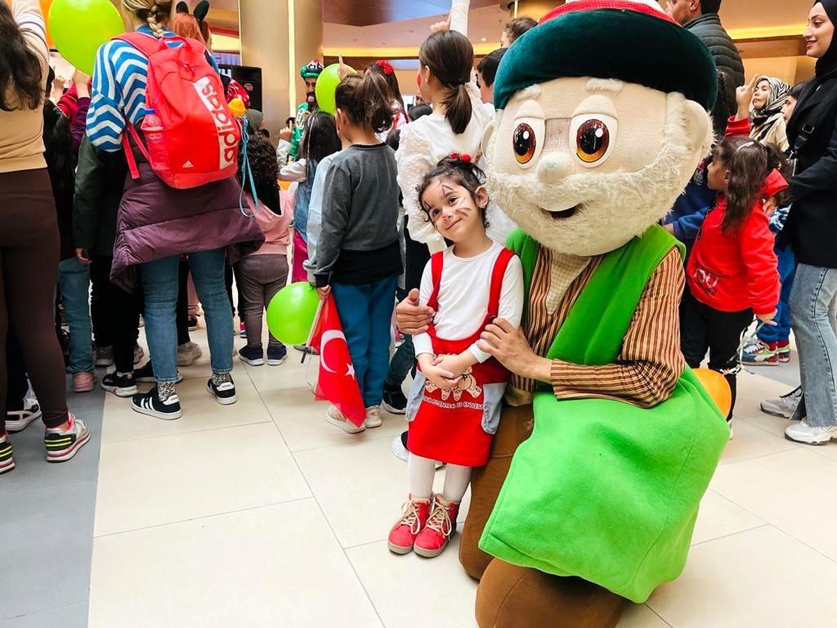 Malatya Park AVM'de 23 Nisan coşkusu