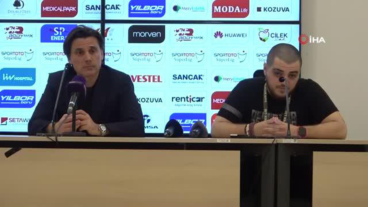 Adana Demirspor\'s Montella: We managed to control the game even after getting 5-3 lead