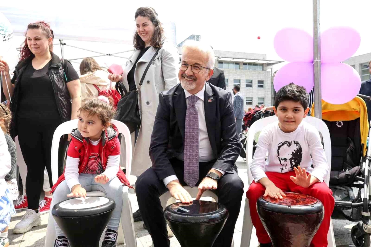 23 Nisan Ulusal Egemenlik ve Çocuk Bayramı Nilüfer\'de Kutlandı