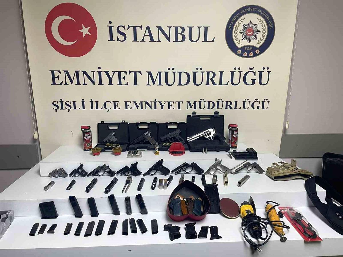 İstanbul\'da silah imalathanesi operasyonu: 1 şüpheli gözaltına alındı