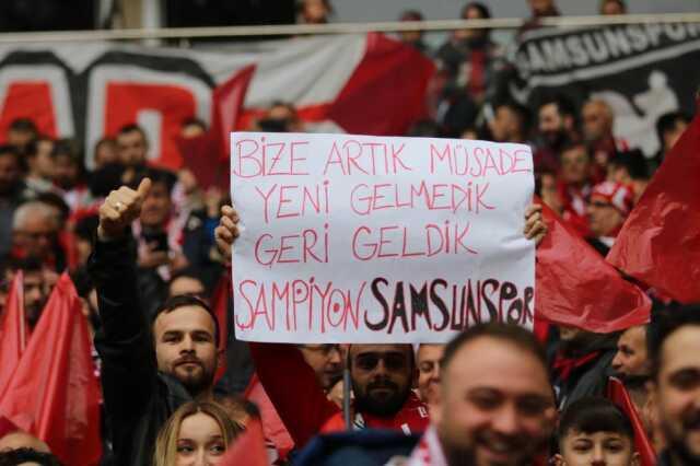 Son Dakika: 1. Lig'de şampiyon Samsunspor